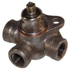 0413020-3S - VALVE, Fuel, Repaired w/core, Selector, Brass Taper