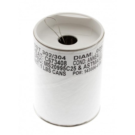MS20995C025-1LB - SAFETY LOCK WIRE (.025)